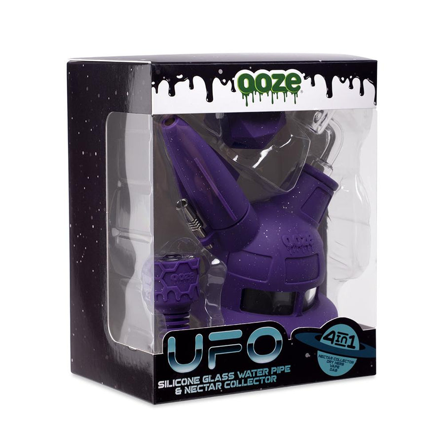 Ooze UFO Silicone Water Pipe & Nectar Collector