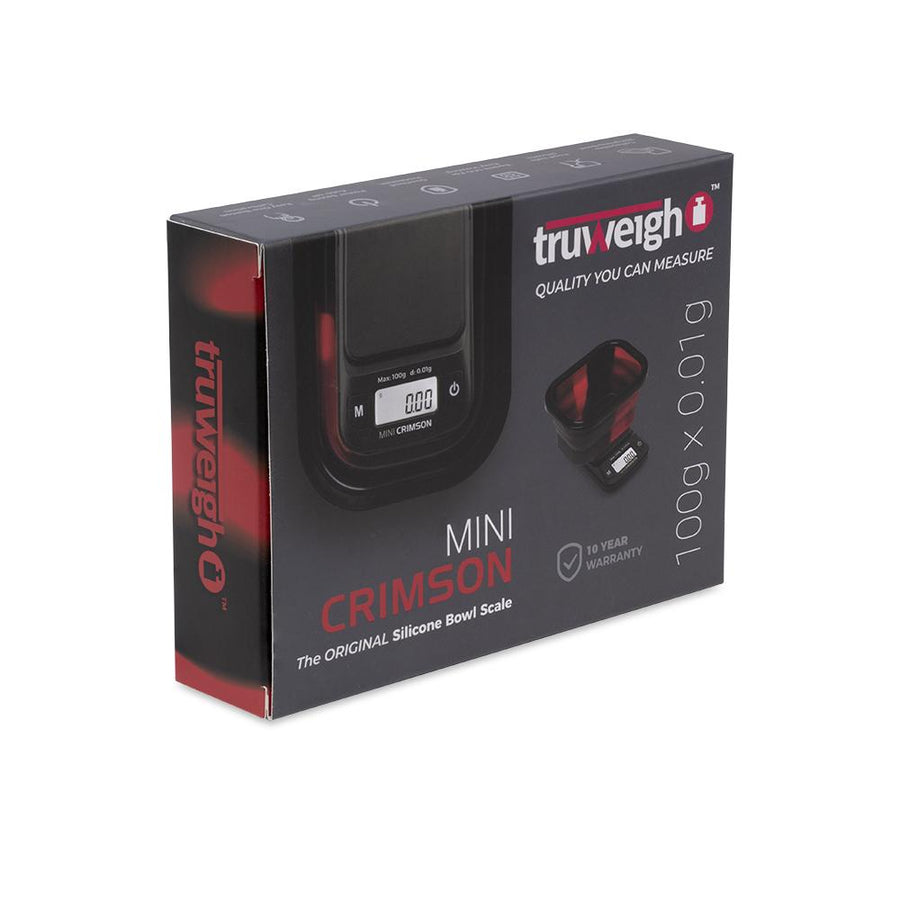 Truweigh Mini Crimson Collapsible Bowl 100G X 0.01G