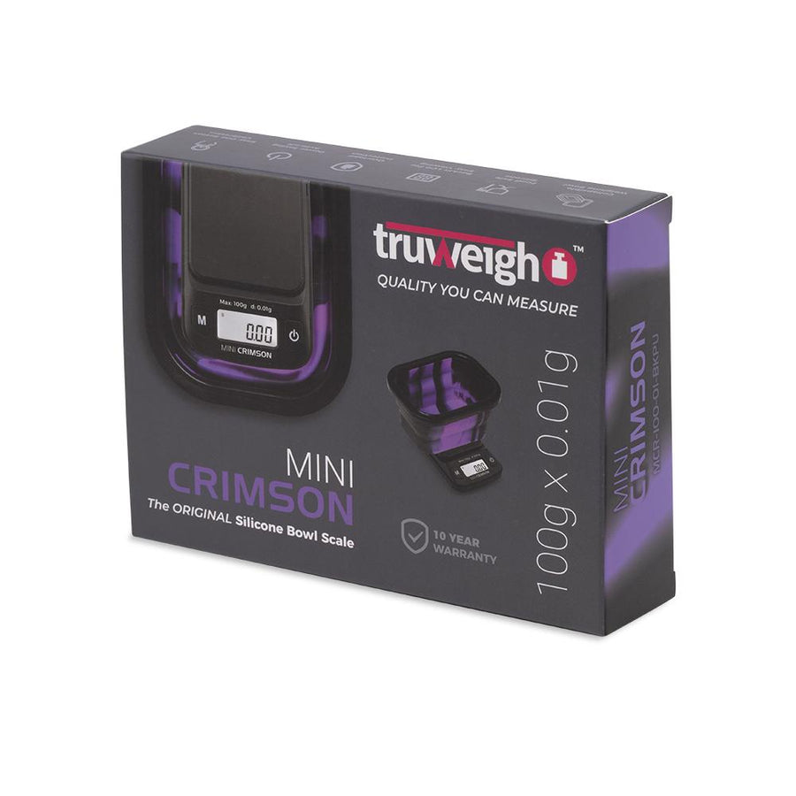 Truweigh Mini Crimson Collapsible Bowl 100G X 0.01G