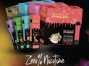 Food God Zero Nicotine Disposable Vape